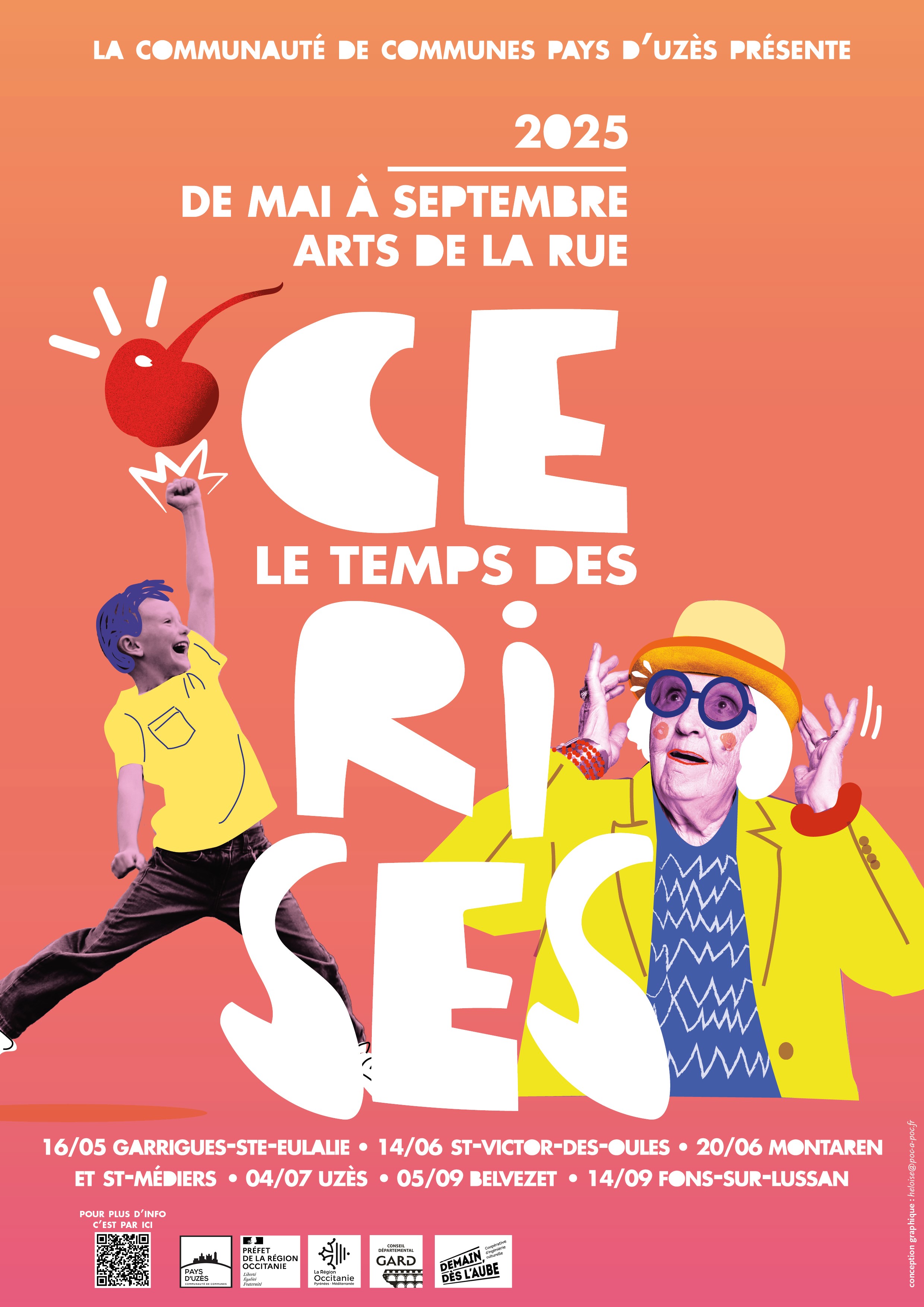 Affiche A4 web avec dates