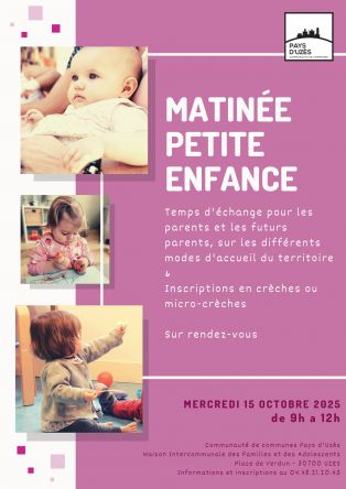 Matinée Petite Enfance