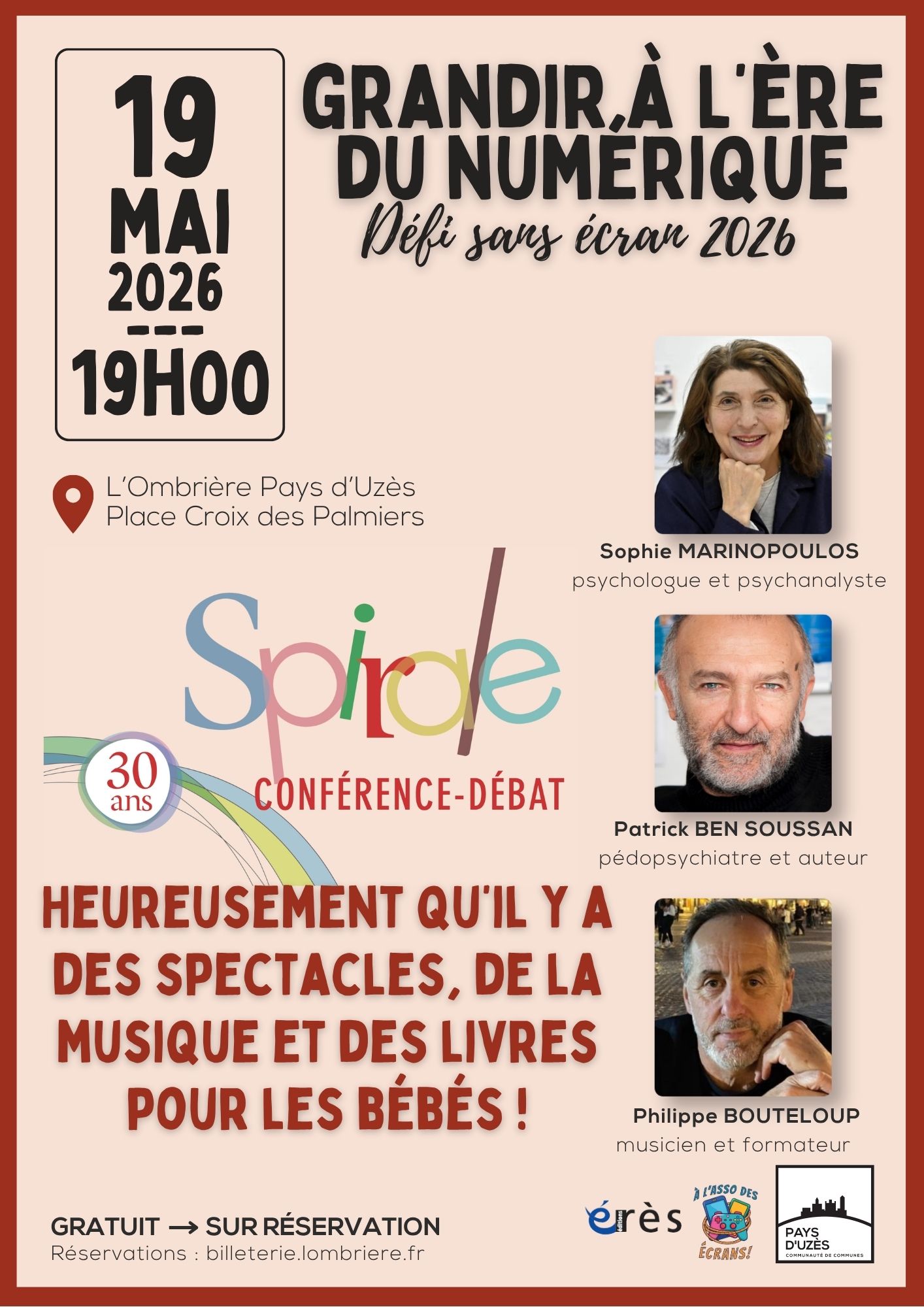 Conférence - Défi sans écran 2026