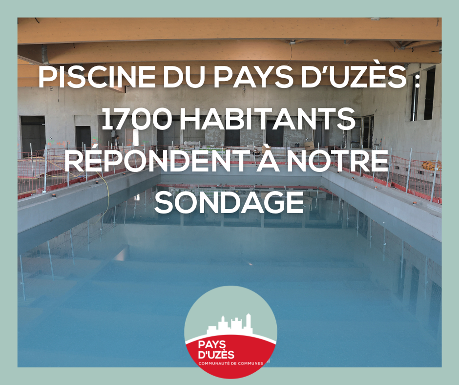 Piscine du Pays d'Uzès : Résultats du sondage